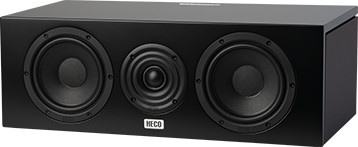HECO Aurora XT Center passiver Center-Lautsprecher in Schwarz - Bild 1