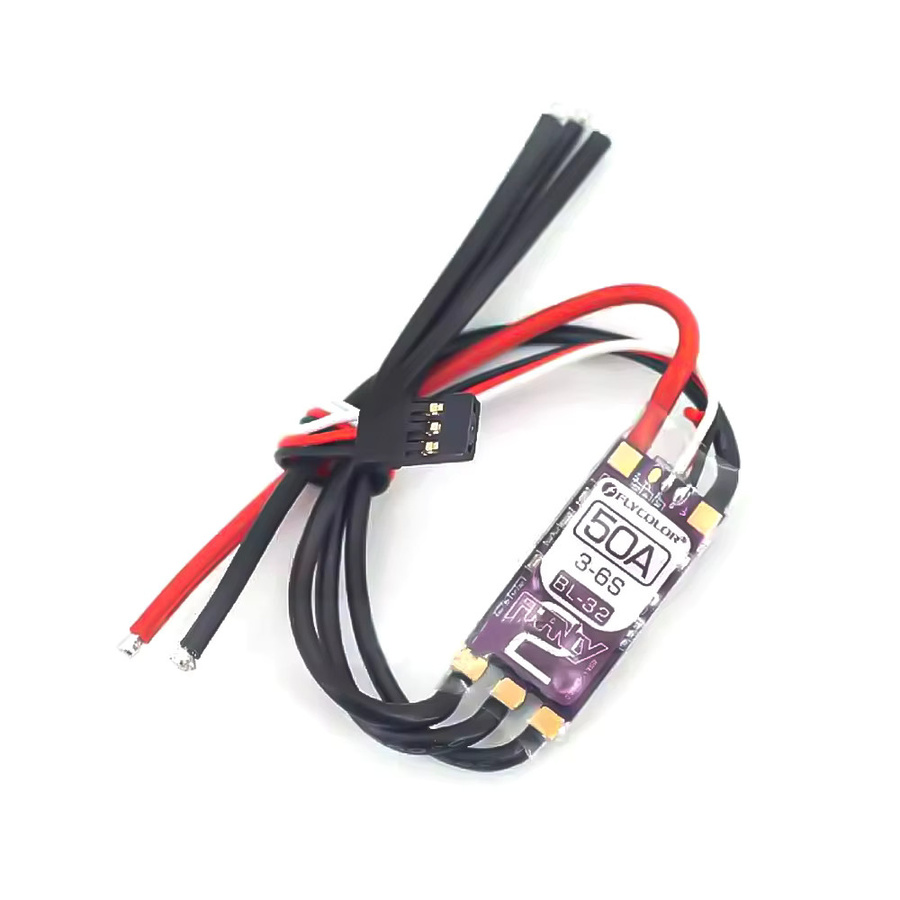 FLYCOLOR Francy 2 Bürstenloser ESC BLHELI-32 Speed Controller für RC Flugzeug, Drone und Quadcopter (20A-50A) - Bild 2