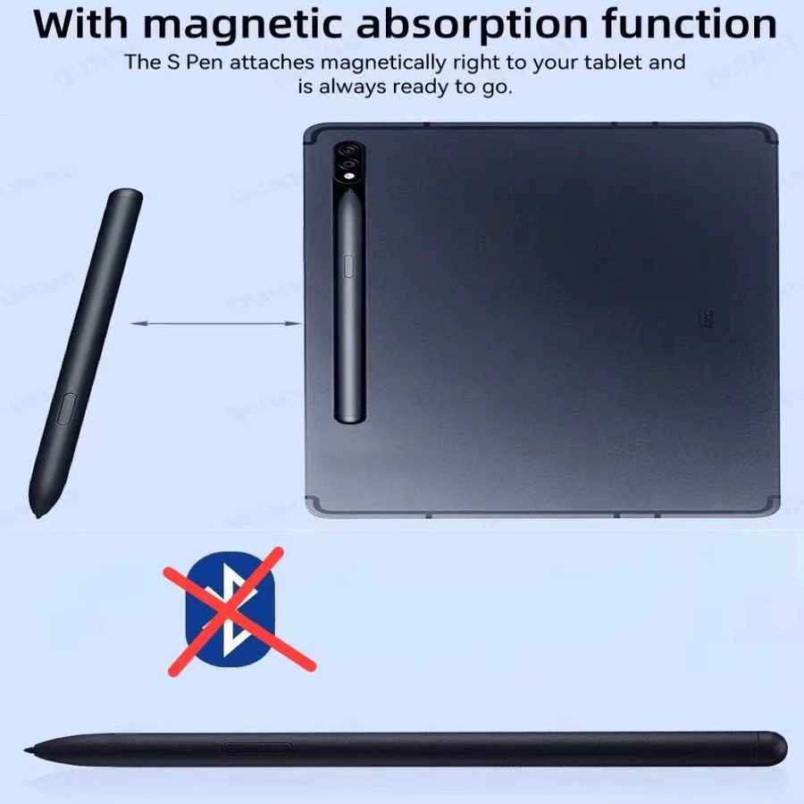 Samsung Stylus S Pen Schreibstift mit Stiftclip für Galaxy Tab S10 FE SM-X520 X526 und Tab 10 FE+ SM-X620 X626 Touchscreen - Bild 3