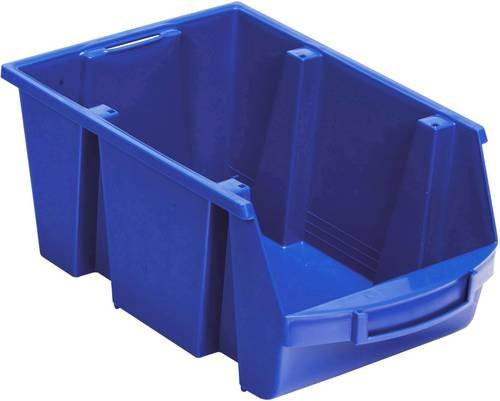 VISO SPACY4B Sichtlagerkasten Blau B/H/T: 21,5 x 15,0 x 33,5 cm - Bild 1
