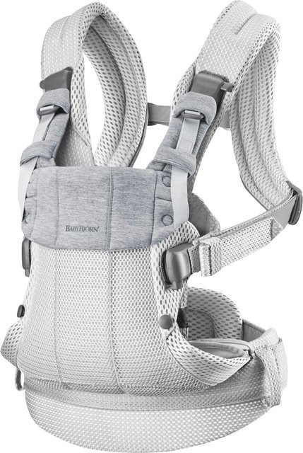 BabyBjörn Babytrage Harmony 3D Mesh in Grau/Silber - Bild 1
