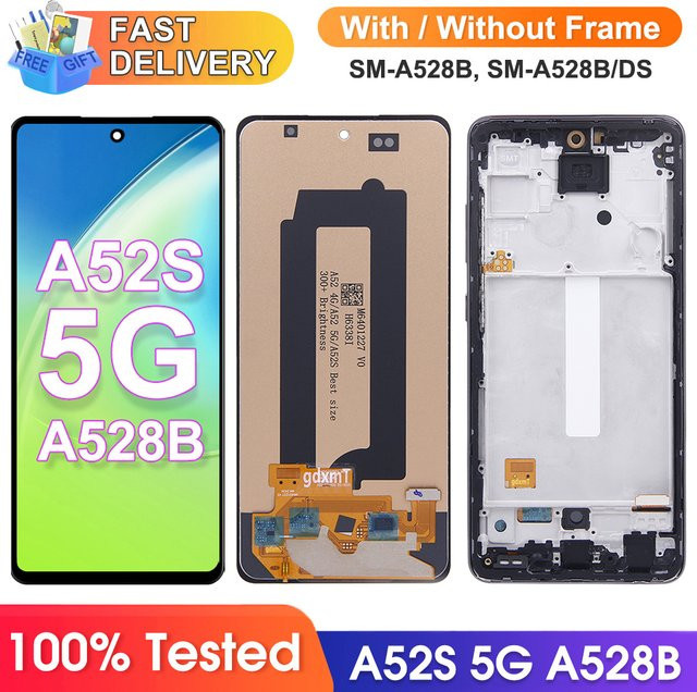 Samsung Galaxy A52s 5G Ersatz LCD Display mit Touch Screen Montage in Schwarz - Bild 1