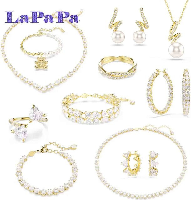 Original Gold Series Schmuckset, Perle, Gold, Damen - Bild 1