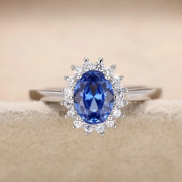 Huitan Ring, Silber, Zirkonia, Damen - Bild 1