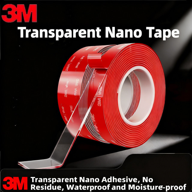 3M VHB 4905 doppelseitiges Nano-Klebeband, transparent, hochviskos und wasserdicht - Bild 1