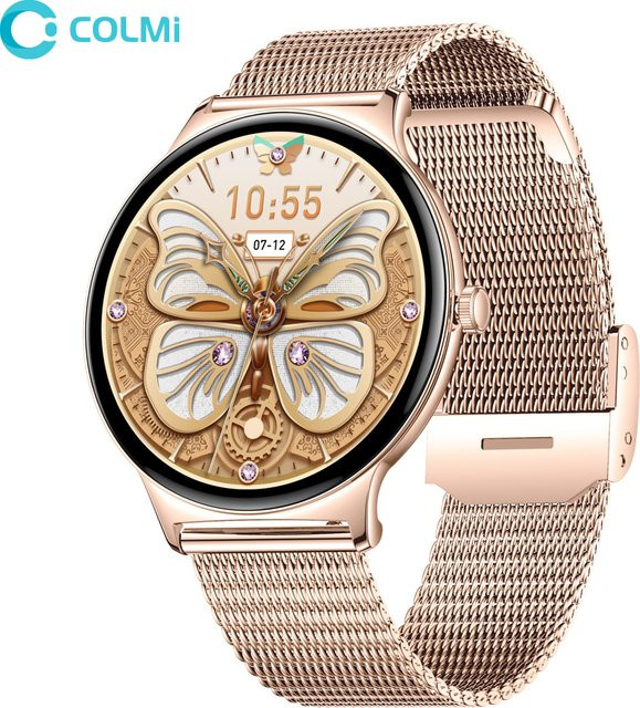 COLMI Smartwatch, Roségold, 1,43 Zoll, Damen, wasserdicht - Bild 1