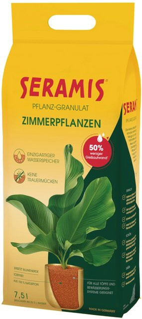 Seramis Pflanzgranulat aus Ton für Zimmerpflanzen, 7,5 l - Bild 1