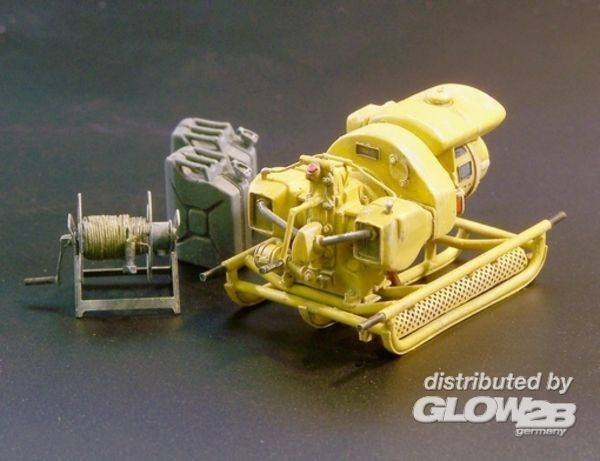 Plusmodel German Power Generator WWII, Modell, 1:35, Gelb - Bild 1