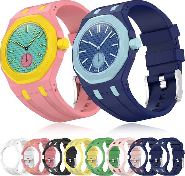 Swatch Uhrenarmband Silikon, PC-Gehäuse, Unisex - Bild 1