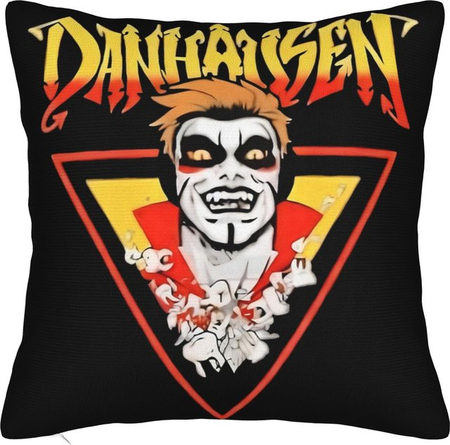 Danhausen Wrestler Kissenbezug aus Polyester in Schwarz, B/B: 45 x 45 cm - Bild 1