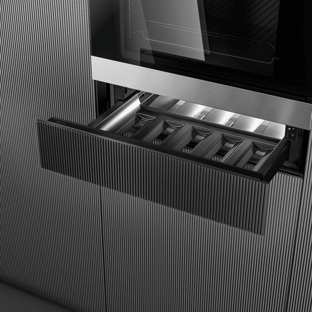 Dometic Weinkühlschrank Drawbar 5S in Schwarz mit Kompressor und LED-Innenbeleuchtung, B/H/T: 54,8 x 54,1 x 13,9 cm - Bild 1