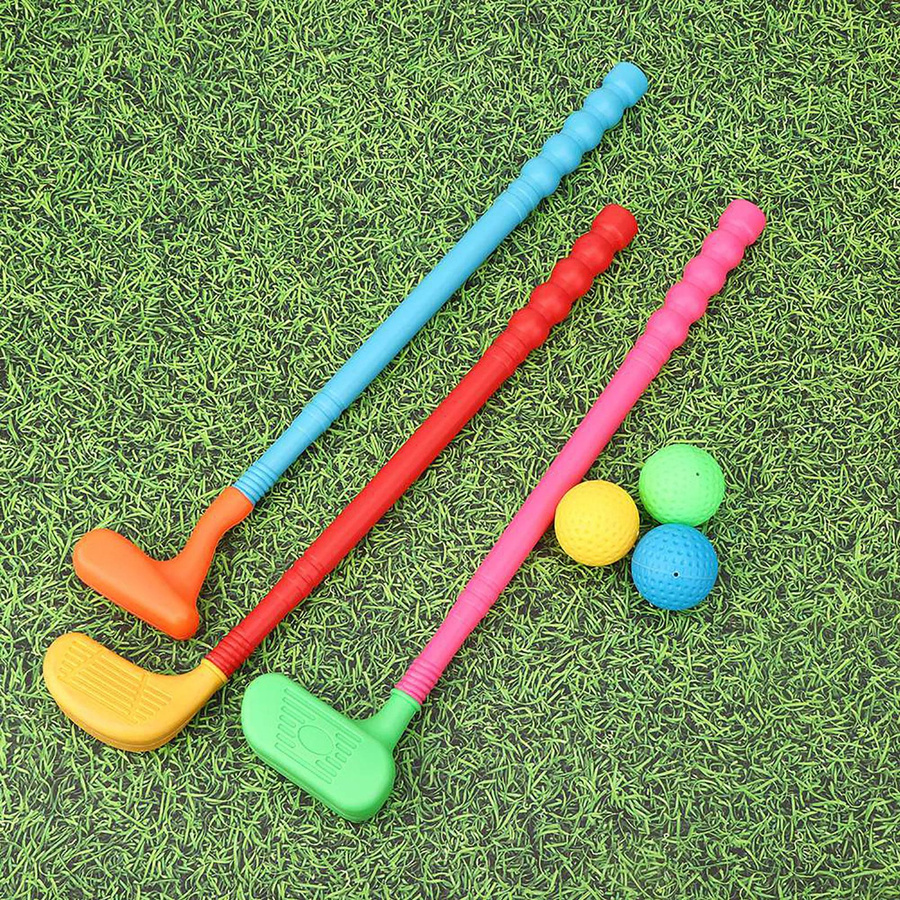 Wosawe Golf-Kit Kinder Golf-Set Rot Bunt / Mehrfarbig - Bild 2