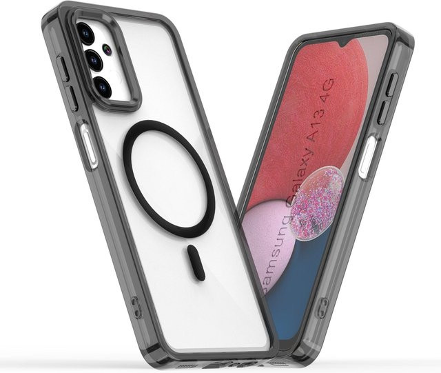 Magnetische Handyhülle für Samsung Galaxy A13 4G/5G, Galaxy A04 und Galaxy A04S, transparente Schutzhülle mit MagSafe Kompatibilität, stoßfest und schlank, Marke just case - Bild 1