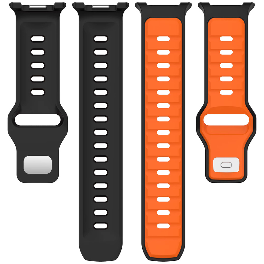 Uhrenarmband Silikon, Bicolor, Unisex - Bild 3