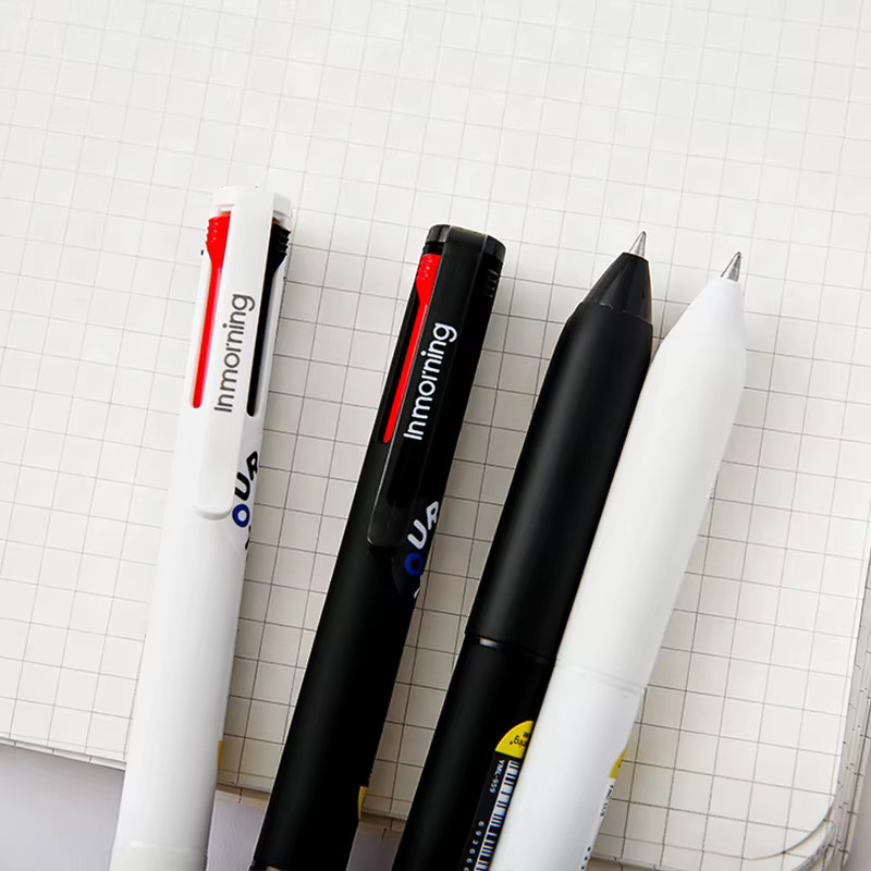 2er-Pack Spectrum 4-Farben-Klickstift Set, Mehrfarbige Gelstifte für Büro und Studium - Bild 2