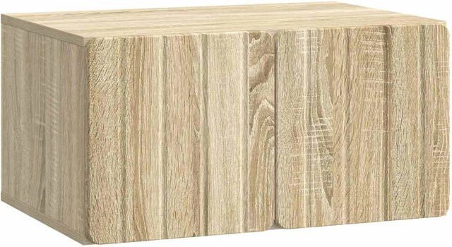 vidaXL Wandmontierter TV-Schrank in Sonoma-Eiche, modern, B/T/H: 59,5 x 41 x 30 cm - Bild 1