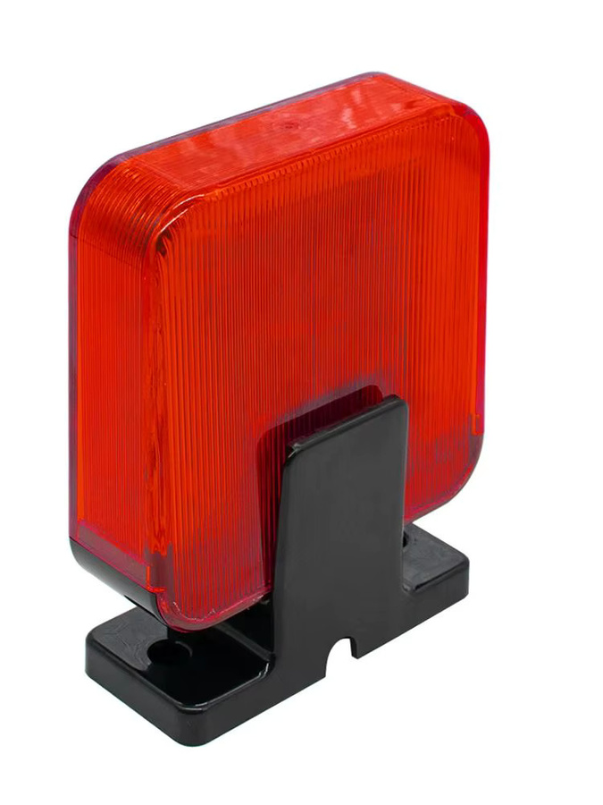Scimagic-RC LED Outdoor Stroboskop-Warnleuchte in Rot mit Wandmontage für Notfälle - Bild 6