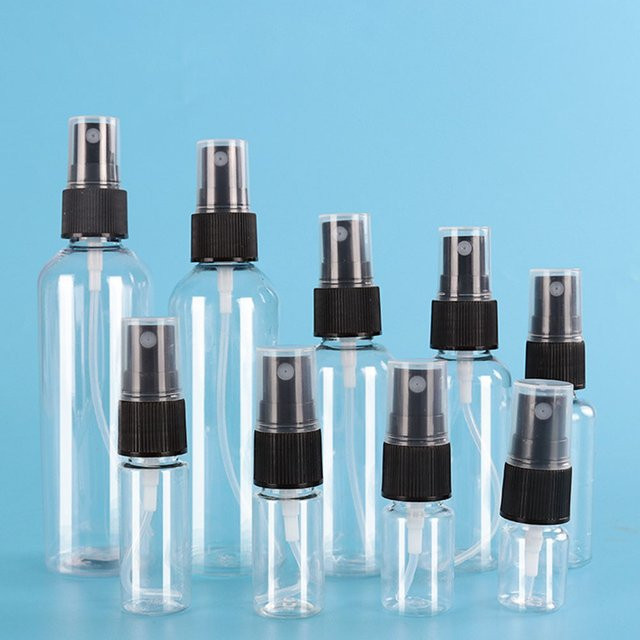 Kunststoff-Sprühflasche, transparent, nachfüllbar, 20 ml, 30 ml, 50 ml, 100 ml - Bild 1