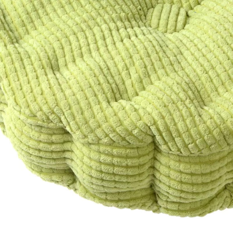 Getuftetes Sitzkissen in der Farbe Lila von inyahome, quadratisch, B/B/H: 50 x 50 x 1 cm - Bild 2
