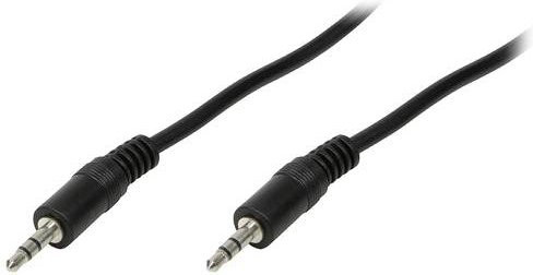 LogiLink CA1053 Audio Anschlusskabel mit 3,5 mm Klinkenstecker Schwarz Matt, Länge: 10,0 m - Bild 1