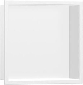 Hansgrohe Wandnische XtraStoris Original mit internem Rahmen, mattweiß, B/T/H: 30 x 30 x 10 cm - Bild 1