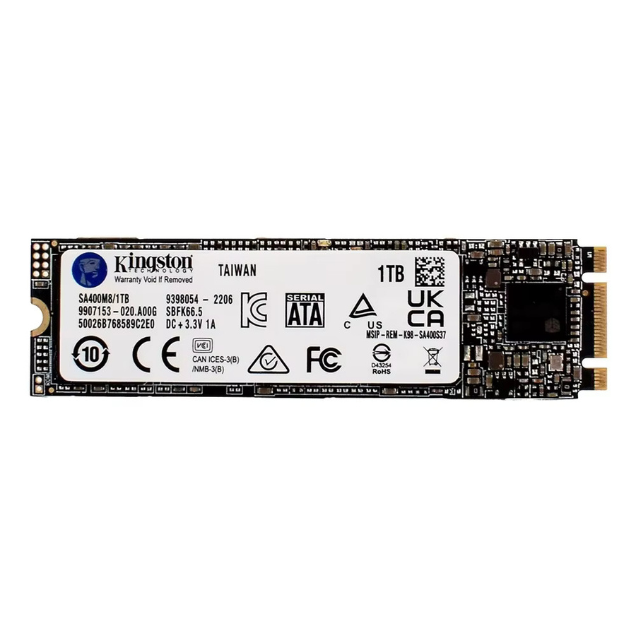 Kingston A400 NVMe M.2 2280 Interne Solid-State-Festplatte in Schwarz - Bild 2