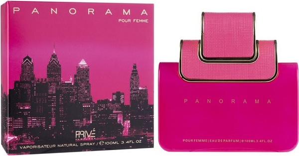 Dofamin Parfums Panorama Prive Parfümiertes Wasser, 2x 100 ml, Damen