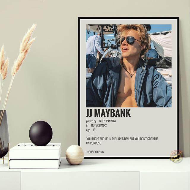 Modernes Outer Banks Staffel 1 TV-Spiel Poster als Leinwand Kunstdruck in Mehrfarbig, Breite: 40 cm, Höhe: 60 cm - Bild 1