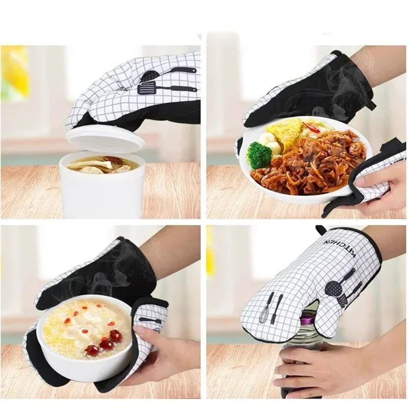 Waschbarer Ofenhandschuh von Household supplies MH als Anti-Heiß-Isoliermatte für Mikrowelle und Pizza in Mehrfarbig - Bild 1