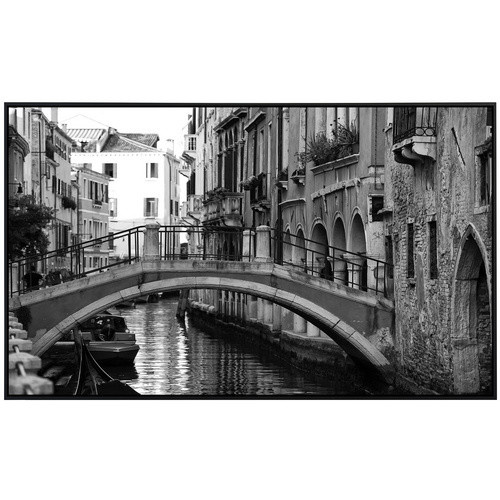 papermoon EcoHeat Infrarotheizung Venedig Brücke mit Matt-Effekt in Bunt, App-Steuerung und Überhitzungsschutz - Bild 2