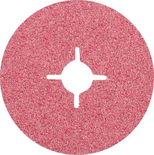 PFERD Schleifpapier für Schleifteller Körnung 24 Durchmesser 115 mm 25 Stück Pink - Bild 1