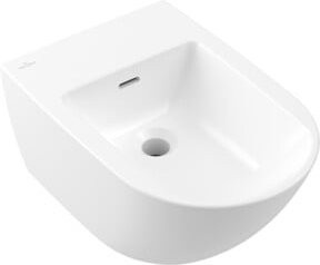 Villeroy & Boch Bidet Antao Wandhängend, Weiß, B/T: 37,5 x 56 cm