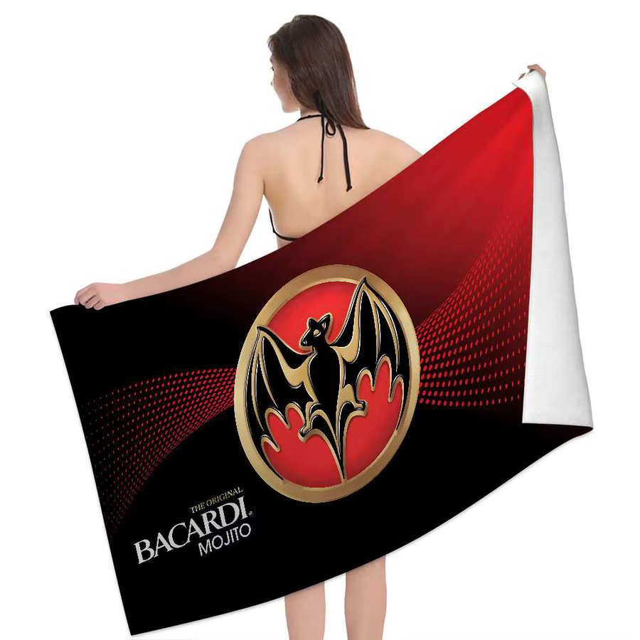 B-Bacardi Mikrofaser-Strandtuch Multicolor für Yoga, Schwimmen und Sport - Bild 5