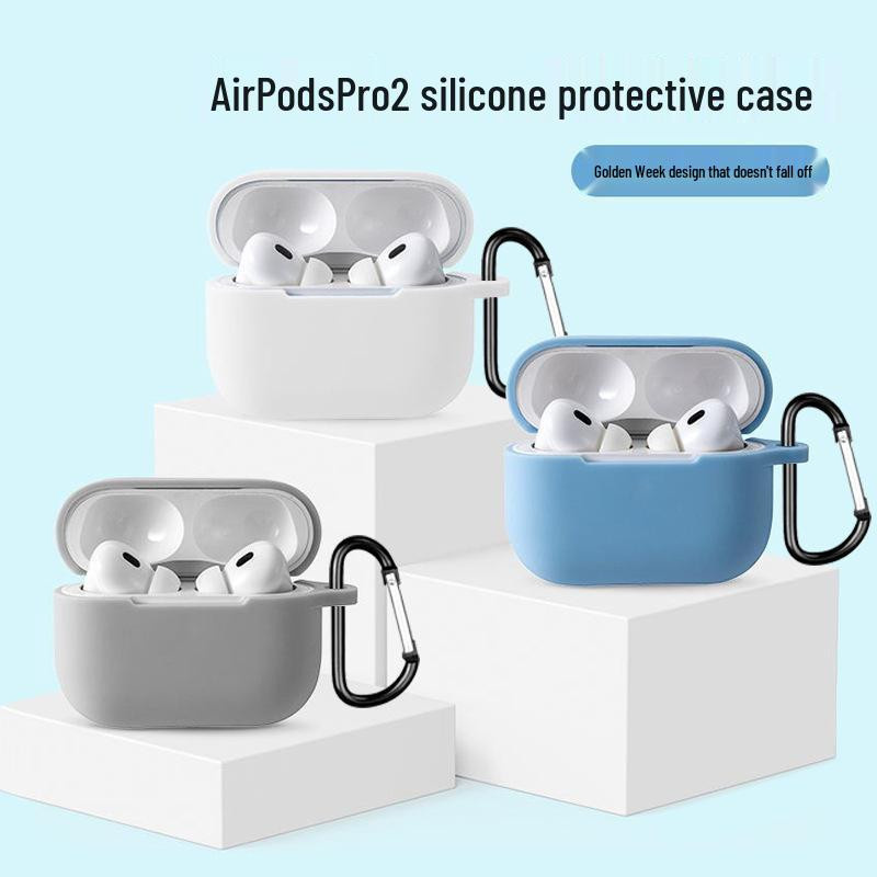 Transparente Silikon-Schutzhülle für Apple AirPods Pro 2 - Bild 1
