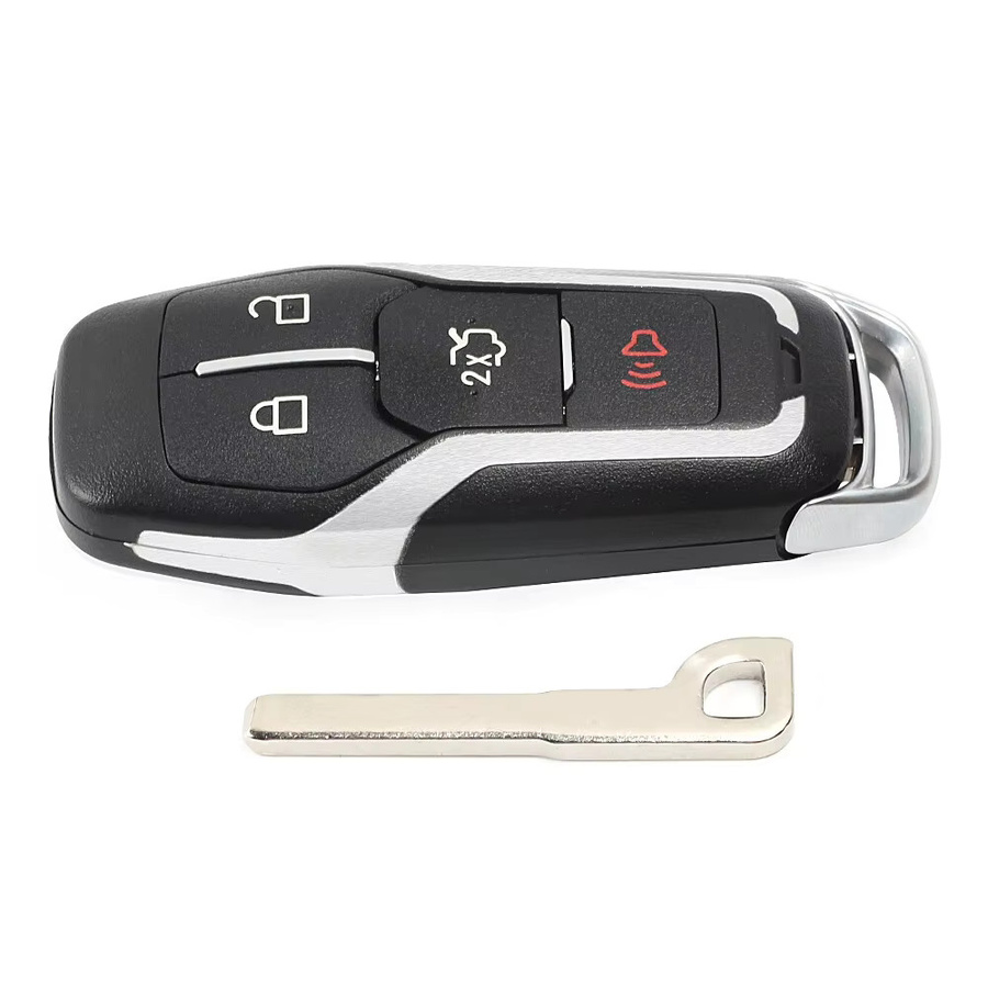 Keyecu Smart Remote Key Fob in Schwarz für Ford Fusion, Edge, Explorer, Mustang und F-150, Modell M3N-A2C31243800 - Bild 4