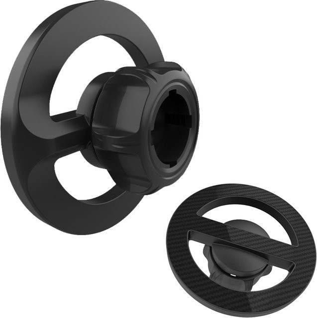 Untoom Magnetischer Autotelefonhalter in Schwarz mit MagSafe-Kompatibilität und 17 mm Gelenkkugel-Basis - Bild 1