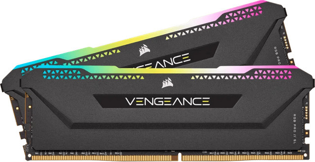 Corsair Vengeance RGB PRO SL DDR4 Arbeitsspeicher 32GB Kit 2 x 16GB 3200MHz Schwarz - Bild 2