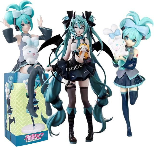 Bandai Hatsune Miku Cinnamoroll Anime Figur, Mädchen, Einzelfigur, Kunststoff - Bild 1