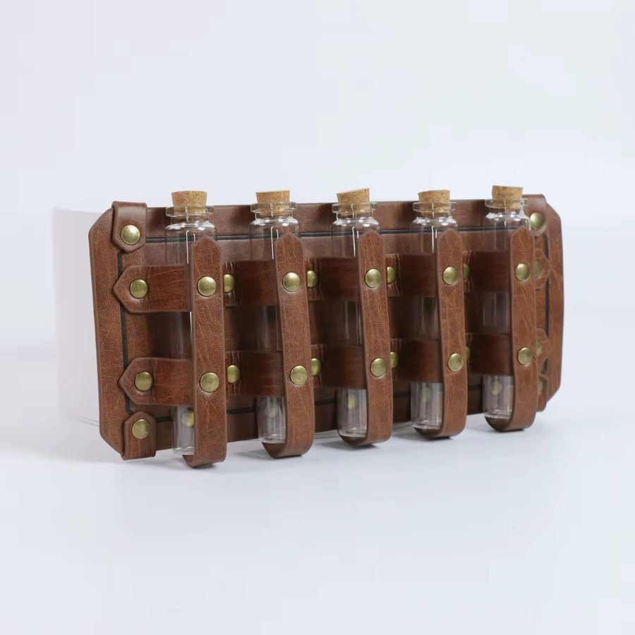 UYEE Leder-Fläschchenhalter Gürtelriemen, Unisex - Bild 2