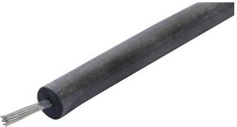 Rautronic 9001306 Hochspannungskabel 1,5mm² Schwarz Meterware - Bild 1
