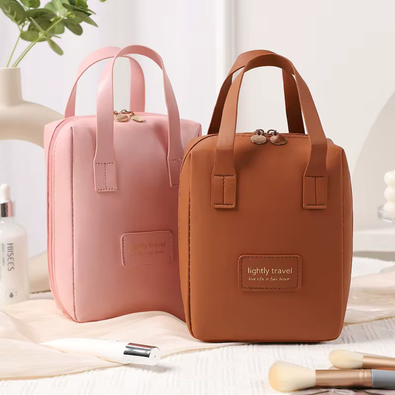 LIJIAO Kosmetiktasche in Muschelform, wasserdichte Make-up Aufbewahrungstasche für Reisen, Pink - Bild 1