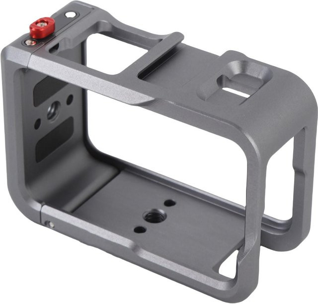 Ulanzi Action-Kamera-Käfig Metall Schutzrahmen mit Schnellwechsel-System und Kalt Schuh Anschluss für Action 5 Pro, Grau - Bild 1