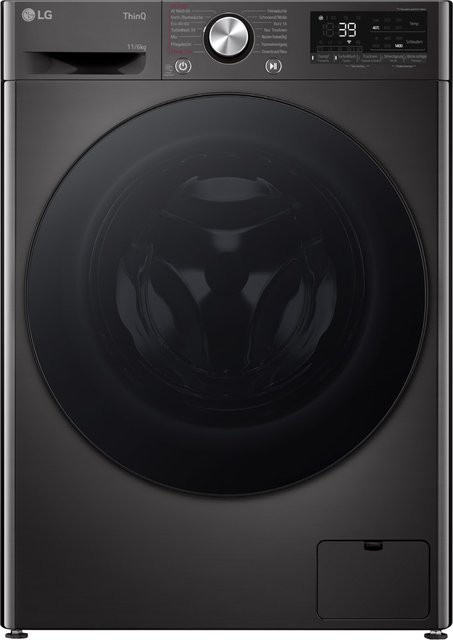 LG Stand-Waschtrockner W4WR70E6YB in Schwarz mit App-Steuerung und WiFi - Bild 1