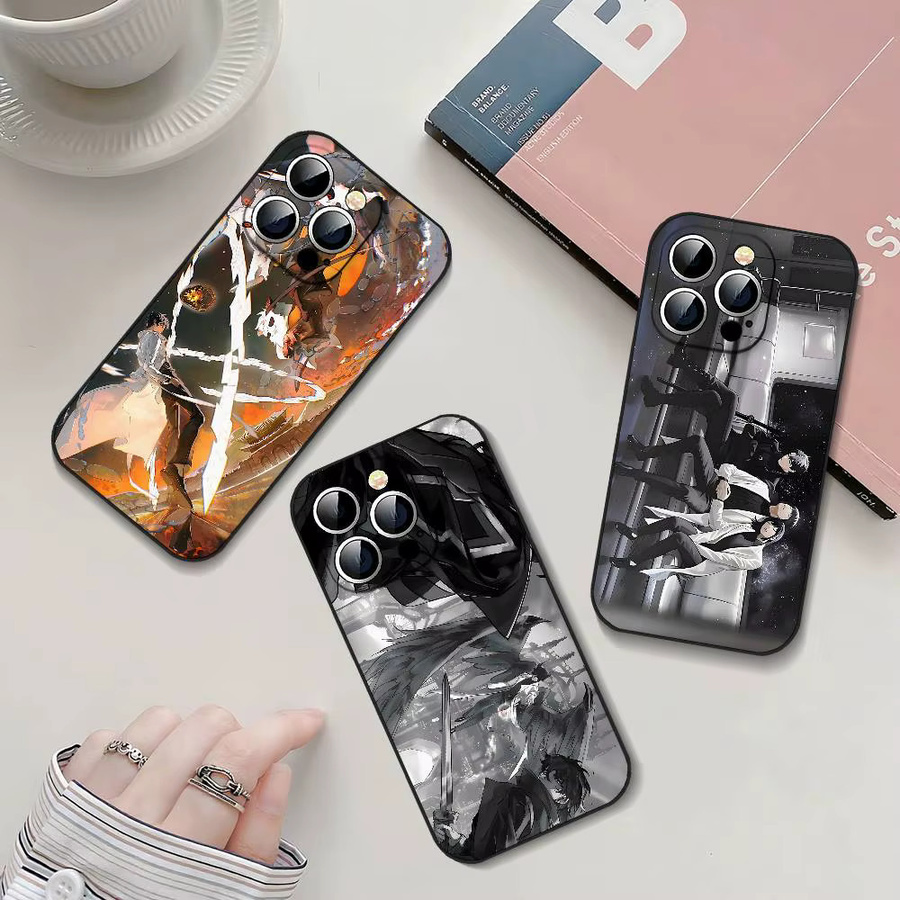 Bilibili Anime Omniscient Reader's Viewpoint Handyhülle Schwarz passend für iPhone 17, 16, 15, 14, 13, 12, 11 Pro Max, Plus, X, XR, XS Max und Mini - Bild 2