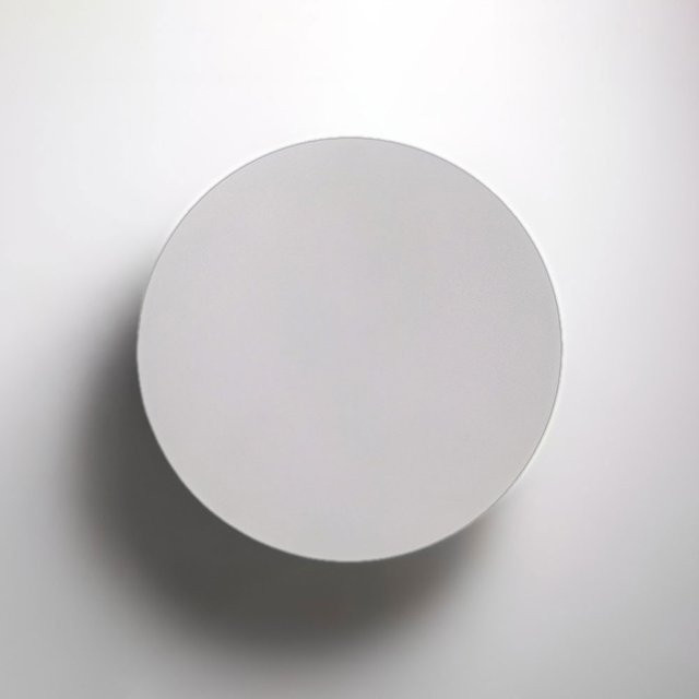 LUX-IT Shadow II LED-Wandleuchte in Weiß mit warmweißem Licht (3000K) und IP65 Schutz für Garten und Wohnzimmer - Bild 1