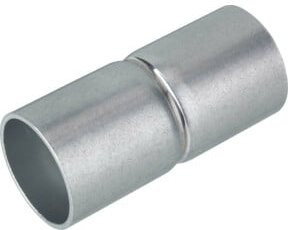 Fränkische Aluminium-Steckmuffe AMS-E 16 in Silber - Bild 1