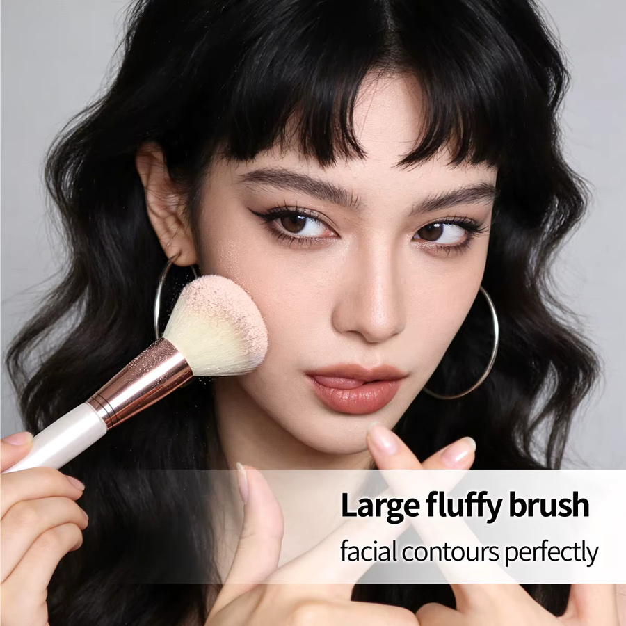 KOSSHOW Gesichtsbürste, Unisex, für Rouge, Puder und Konturierung - Bild 3