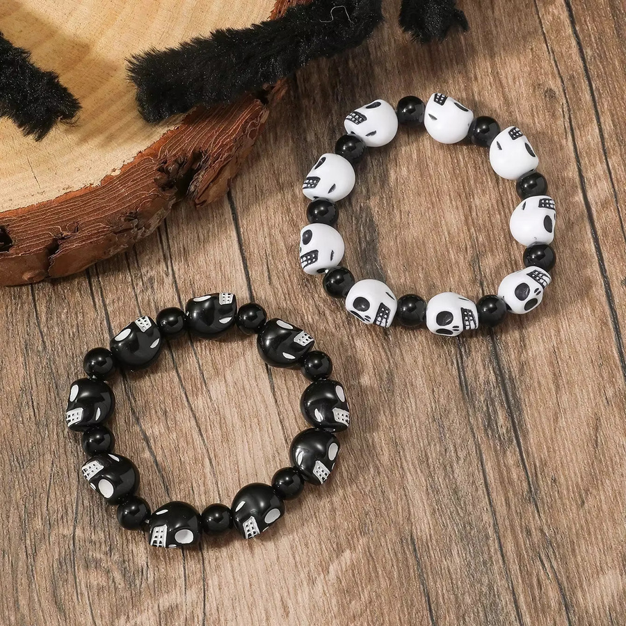 ZHIXUN Armband, Perle, Schwarz, Unisex - Bild 3