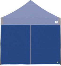 E-ZUP Pavillon Seitenwand ECLIPSE mit Reißverschluss Dunkelblau Breite: 300 cm - Bild 1