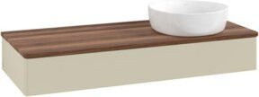 V&B Waschtischunterschrank Antao mit Beleuchtung, Farbe: Weiss, B/T/H: 120 x 50 x 19 cm - Bild 1